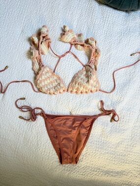 Zimmermann Crocheted Bikini